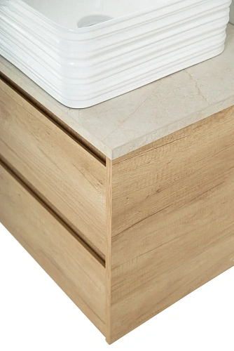 Столешница BelBagno KEP-100-MCO-W0 1000x460 Marmo Crema Opaco из керамогранита без отверстия под смеситель Столешница BelBagno KEP-100-MCO-W0 1000x460 Marmo Crema Opaco из керамогранита без отверстия под смеситель