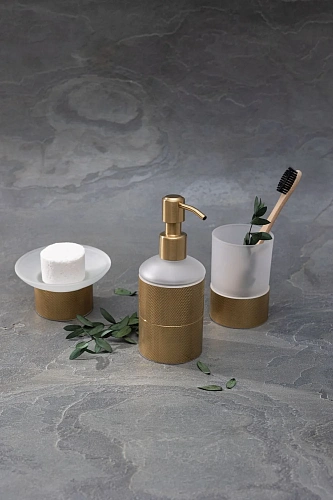 Дозатор жидкого мыла Allen Brau Allen Brau Priority 6.31A06-GB золото браш Дозатор жидкого мыла Allen Brau Allen Brau Priority 6.31A06-GB золото браш