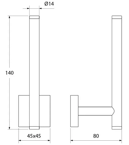 Держатель туалетной бумаги Iddis Edifice EDISBS0i43 Держатель туалетной бумаги Iddis Edifice EDISBS0i43