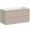 Тумба под раковину Sancos Snob R SNR100CE beige soft