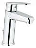 Картинка анонса товара «смеситель для раковины grohe eurodisc cosmopolitan с донным клапаном, уменьшенный, хром (23049002)»
