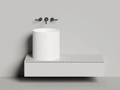 Раковина Salini ARMONIA 04 покраска по RAL полностью 130118MF 460x460 накладная S-Stone Раковина Salini ARMONIA 04 покраска по RAL полностью 130118MF 460x460 накладная S-Stone