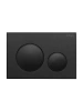 Клавиша смыва BelBagno BB-17C-NERO.M черный матовый