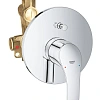 Смеситель для ванны GROHE Eurosmart New (внешняя и встраиваемая части), хром (33305002) Смеситель для ванны GROHE Eurosmart New (внешняя и встраиваемая части), хром (33305002)