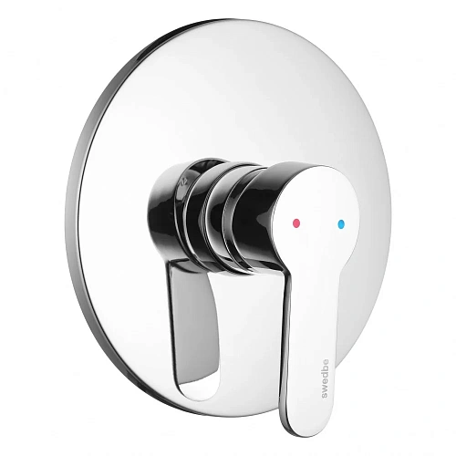 Смеситель для душа Swedbe Platta 5517 встраиваемый подключение на 1 выход Смеситель для душа Swedbe Platta 5517 встраиваемый подключение на 1 выход