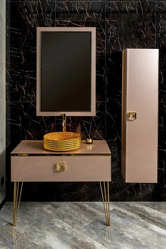 Шкаф-пенал Armadi Art LUCIDO 772-Rose пыльная роза Шкаф-пенал Armadi Art LUCIDO 772-Rose пыльная роза