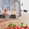 Вентиль вертикальный для подачи фильтрованной воды GROHE Zedra, суперсталь (30026DC2) Вентиль вертикальный для подачи фильтрованной воды GROHE Zedra, суперсталь (30026DC2)