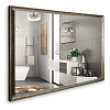 Зеркало SILVER MIRRORS 1000x700 патина золото Сарос (ФР-00002183)