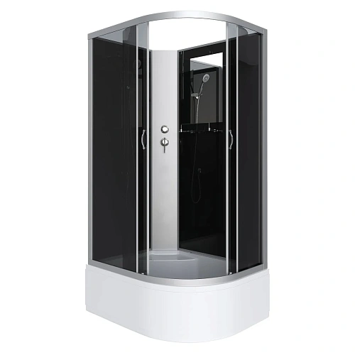 Душевая кабина Niagara Classic NG-2510-14LBK (1200х800х2000) высокий поддон (40см) стекло тонированное 25101434LBK Душевая кабина Niagara Classic NG-2510-14LBK (1200х800х2000) высокий поддон (40см) стекло тонированное 25101434LBK