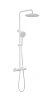 Душевая система ABBER Thermostat AF8516FWL с термостатом и изливом, белый матовый Душевая система ABBER Thermostat AF8516FWL с термостатом и изливом, белый матовый