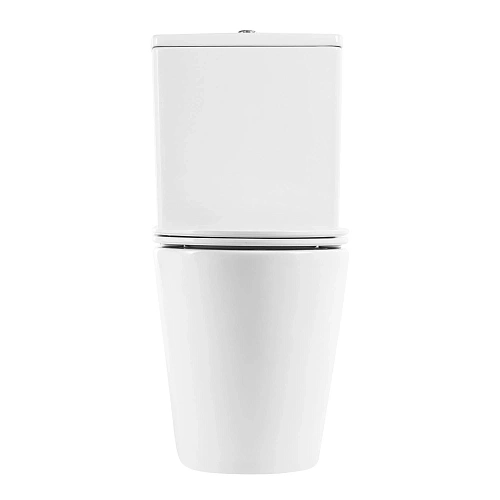 Унитаз напольный BelBagno FLAY-R BB2149CPR/BB870SC безободковый с сиденьем Унитаз напольный BelBagno FLAY-R BB2149CPR/BB870SC безободковый с сиденьем