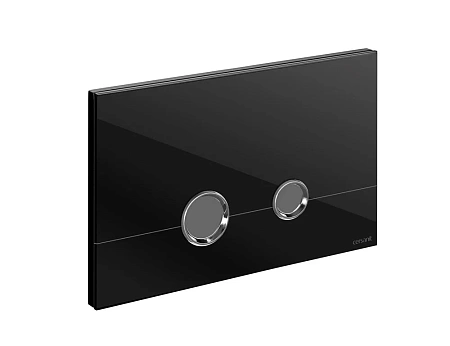 Клавиша смыва Cersanit STERO, стекло, черная глянцевая (BU-STE/Blg/Gl) P-BU-STE/Blg/Gl Клавиша смыва Cersanit STERO, стекло, черная глянцевая (BU-STE/Blg/Gl) P-BU-STE/Blg/Gl