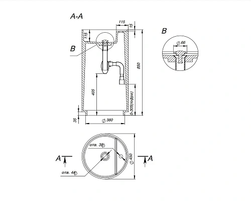 Раковина Salini ARMONIA TOP 01 покраска по RAL полностью 130124MF 450x450 напольная S-Stone Раковина Salini ARMONIA TOP 01 покраска по RAL полностью 130124MF 450x450 напольная S-Stone