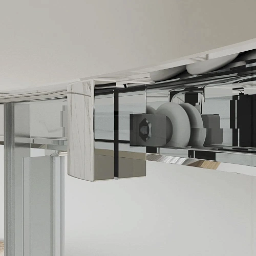 Душевая дверь STWORKI Стокгольм 140 см профиль хром глянец 451471 Душевая дверь STWORKI Стокгольм 140 см профиль хром глянец 451471