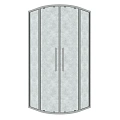 Душевой уголок GROSSMAN Cosmo 301.K33.02.9090.10.02 (90x90x195) полукруг,раздвижная,хром,стекло шиншилла Душевой уголок GROSSMAN Cosmo 301.K33.02.9090.10.02 (90x90x195) полукруг,раздвижная,хром,стекло шиншилла