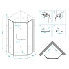 Душевой уголок RGW Passage PA-81 01088188-21 Душевой уголок RGW Passage PA-81 01088188-21