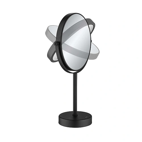 Зеркало косметическое Aquatek AQ4914MB черный матовый Зеркало косметическое Aquatek AQ4914MB черный матовый