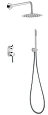 Душевая система Boheme Uno 464-WCR White Chrome Душевая система Boheme Uno 464-WCR White Chrome