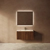 Тумба под раковину ArtDecco Camilla 80 ACM08W22S000 подвесная, черный орех Тумба под раковину ArtDecco Camilla 80 ACM08W22S000 подвесная, черный орех