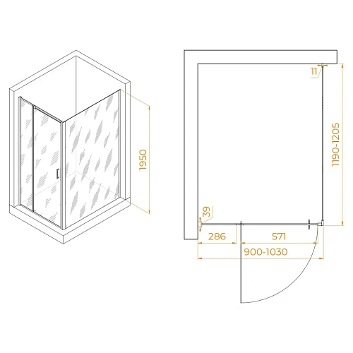 Душевой уголок RGW PA-078B (RGW PA-008B + Z-050-2B) 900x1200 мм 350807892-14 черный Easy Clean Душевой уголок RGW PA-078B (RGW PA-008B + Z-050-2B) 900x1200 мм 350807892-14 черный Easy Clean