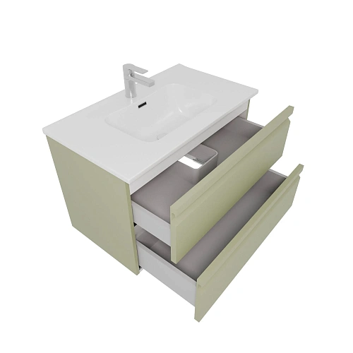 Тумба с раковиной Aquatek ВЕГА AQ77060-GS 60см шалфей зеленый Тумба с раковиной Aquatek ВЕГА AQ77060-GS 60см шалфей зеленый