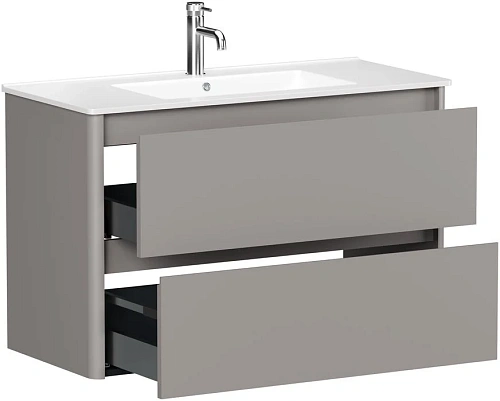 Тумба под раковину Allen Brau Gravity 100 1.370010.PGM платина матовый Тумба под раковину Allen Brau Gravity 100 1.370010.PGM платина матовый