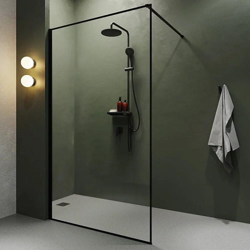 Смеситель для душа IDDIS Ray (RAYBL00i66) с одним выходом, встраиваемый черный матовый Смеситель для душа IDDIS Ray (RAYBL00i66) с одним выходом, встраиваемый черный матовый