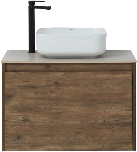 Тумба под раковину Aquanet Nova Lite 75 дуб рустикальный (1 ящик) 00249514 Тумба под раковину Aquanet Nova Lite 75 дуб рустикальный (1 ящик) 00249514