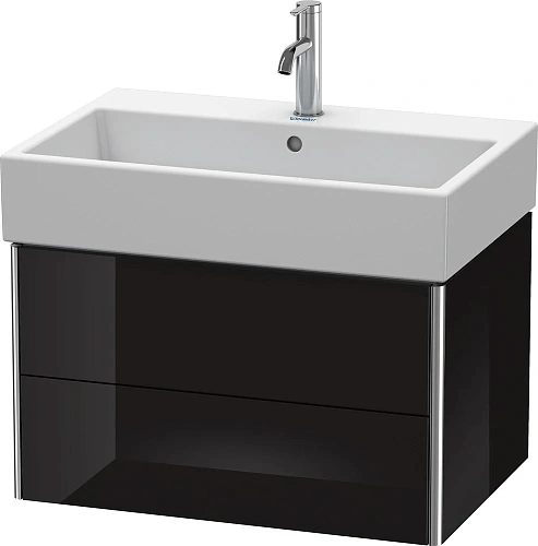 Тумба под раковину Duravit XSquare XS419404040 подвесная 68 см черный глянцевый Тумба под раковину Duravit XSquare XS419404040 подвесная 68 см черный глянцевый