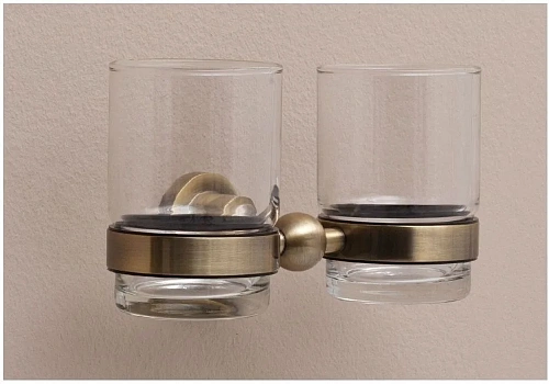 Стакан Aquanet 3884D (двойной) Стакан Aquanet 3884D (двойной)