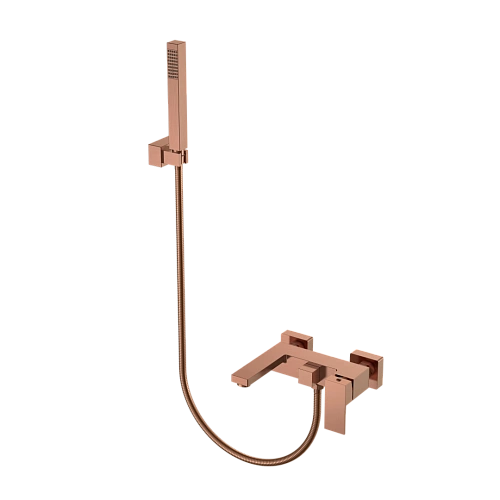 Смеситель для ванны Boheme Qubic 473-CB Copper Brushed Смеситель для ванны Boheme Qubic 473-CB Copper Brushed