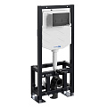 Инсталляция для унитаза WasserKRAFT Dill 61TLT.010.ME.MB03 с клавишей смыва черный Инсталляция для унитаза WasserKRAFT Dill 61TLT.010.ME.MB03 с клавишей смыва черный