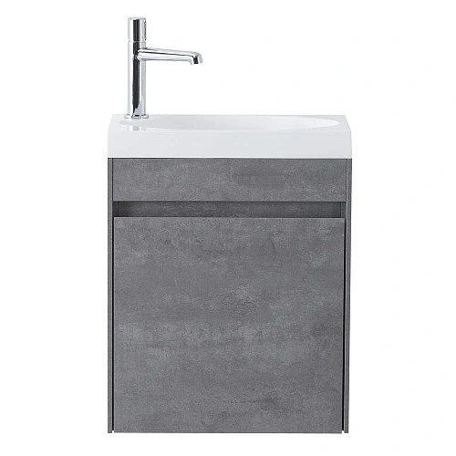 Тумба под раковину BelBagno PIETRA MINI-460-1A-SO-SCM-L Stucco Cemento подвесная 454x257 Тумба под раковину BelBagno PIETRA MINI-460-1A-SO-SCM-L Stucco Cemento подвесная 454x257