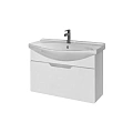 Тумба под раковину DREJA LAGUNA, 85 см, подвесная, 1 ящик, белый глянец 99.0103 Тумба под раковину DREJA LAGUNA, 85 см, подвесная, 1 ящик, белый глянец 99.0103