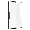 Душевая дверь Niagara Nova NG-85-11AB (110x195) черный матовый, стекло прозрачное