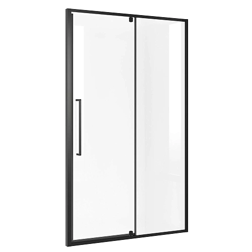 Душевая дверь Niagara Nova NG-85-11AB (110x195) черный матовый, стекло прозрачное Душевая дверь Niagara Nova NG-85-11AB (110x195) черный матовый, стекло прозрачное