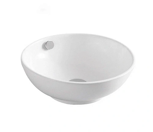 Раковина CeramaLux 9002 накладная, белый Раковина CeramaLux 9002 накладная, белый