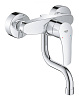 Картинка анонса товара «смеситель для кухни grohe eurosmart 2021, настенный монтаж, вынос излива 150 мм, хром (31509003)»