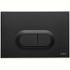 Картинка анонса товара «клавиша смыва vitra loop o 740-0511 черная матовая»