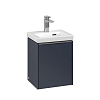 Картинка анонса товара «тумба под раковину villeroy &amp; boch subway 3.0 marine blue / marine blue c58400vq»