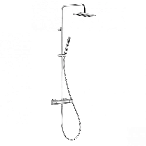Душевая система Kludi A-Qa Dual 4909505-00 для ванны и душа с термостатом Душевая система Kludi A-Qa Dual 4909505-00 для ванны и душа с термостатом