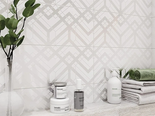 Плитка керамическая Cersanit Alrami серый 20x44 AMG091 Плитка керамическая Cersanit Alrami серый 20x44 AMG091