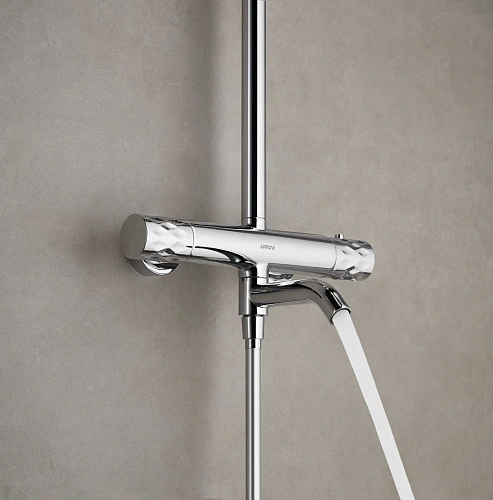 Душевая система ARROW AG3317SHCP с термостатом хром Душевая система ARROW AG3317SHCP с термостатом хром