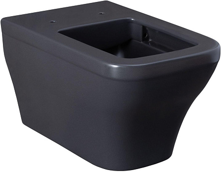 Унитаз подвесной Allen Brau Infinity 4.21011.AN с крышкой, антрацит