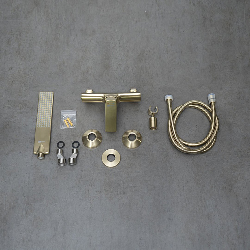 Смеситель для душа Lemark Ursus LM7203BG, брашированное золото Смеситель для душа Lemark Ursus LM7203BG, брашированное золото