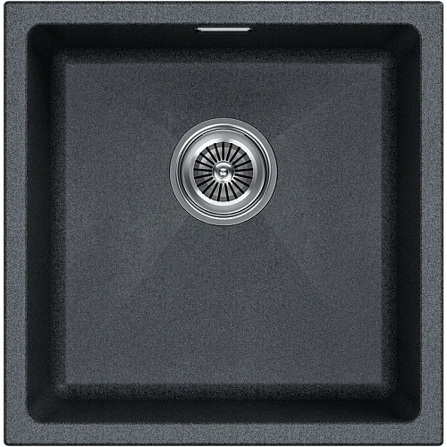 Кухонная мойка Paulmark LUMI 45UNI LU45-DG, графит, 455х460, подст. мон. Paulmark Кухонная мойка Paulmark LUMI 45UNI LU45-DG, графит, 455х460, подст. мон. Paulmark