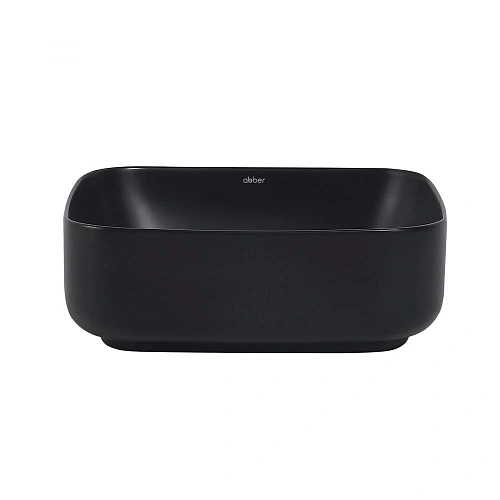 Раковина ABBER Rechteck AC2211MB накладная, черная матовая Раковина ABBER Rechteck AC2211MB накладная, черная матовая