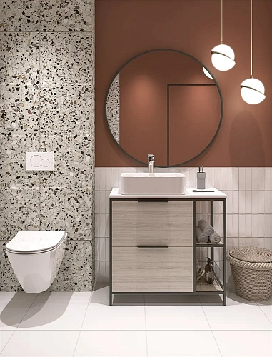 Керамогранит Cersanit Palitra белый 42x42 PW4R052 Керамогранит Cersanit Palitra белый 42x42 PW4R052