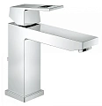 Смеситель для раковины GROHE Eurocube с донным клапаном, хром (23445000) Смеситель для раковины GROHE Eurocube с донным клапаном, хром (23445000)