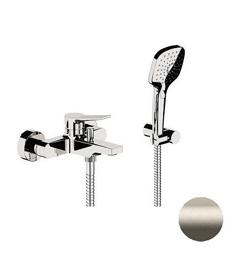 Смеситель для ванны Remer Slash SL02XV, сталь Смеситель для ванны Remer Slash SL02XV, сталь